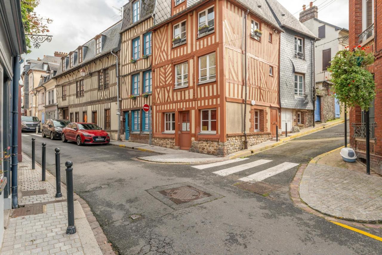 Greeter-Nid Douillet A 5 Min Du Port De Honfleur Apartman Kültér fotó
